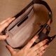 Handmade Blush Peach Sling Bag Leather Luxury
